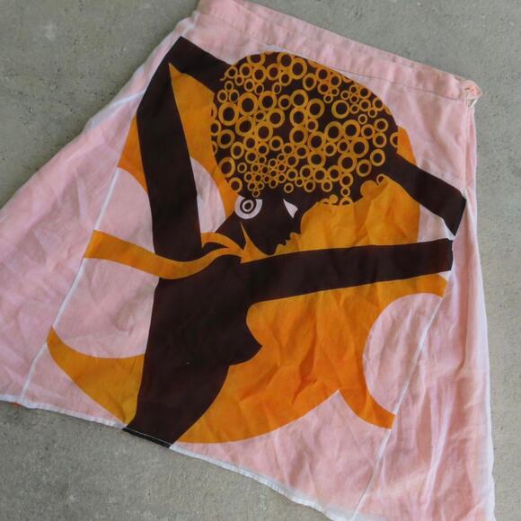 Custo skirt with orange lining - Picture 1 of 7